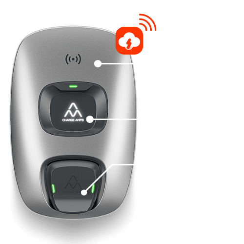 Charge Amps Dawn Wallbox mit Abrechnungssystem