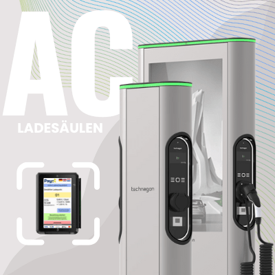 AC Ladesäulen mit Abrechnungssystem