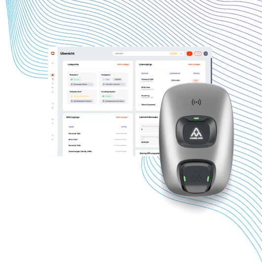 Charge Amps Dawn Wallbox mit Abrechnungssystem