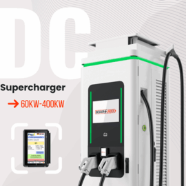 DC Supercharger Schnellladestation